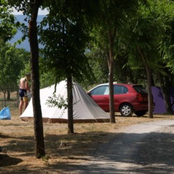 OLYMPUS DIGITAL CAMERA Camping Ainsa Bungalows Caravanas