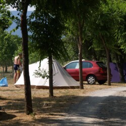 OLYMPUS DIGITAL CAMERA Camping Ainsa Bungalows Caravanas