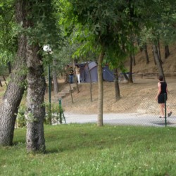 OLYMPUS DIGITAL CAMERA Camping Ainsa Bungalows Caravanas